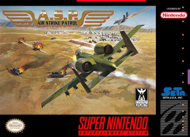 A.S.P. Air Strike Patrol (Super Nintendo) (Online Order Only)