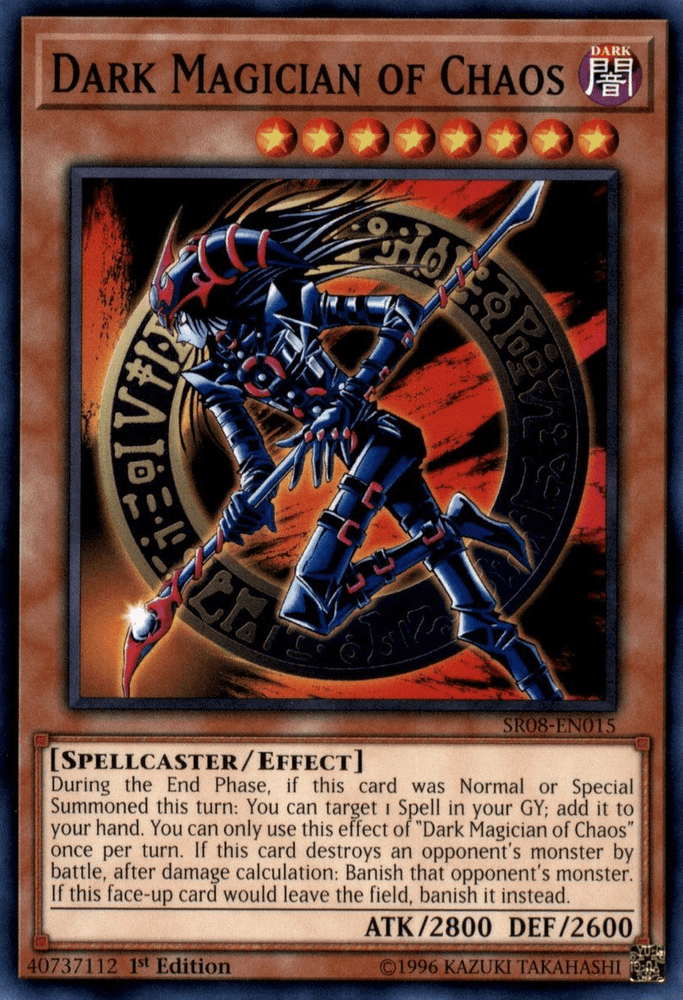 Dark Magician of Chaos [SR08-EN015] Common (ONLINE ORDER ONLY)