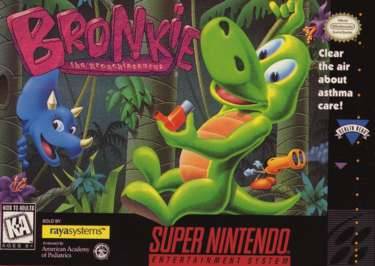 Bronkie The Bronchiasaurus (Super Nintendo) (Online Order Only)