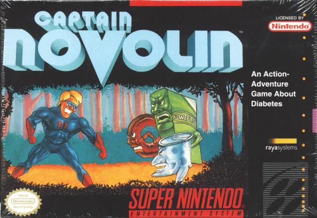 Captain Novolin (Super Nintendo) (Online Only)