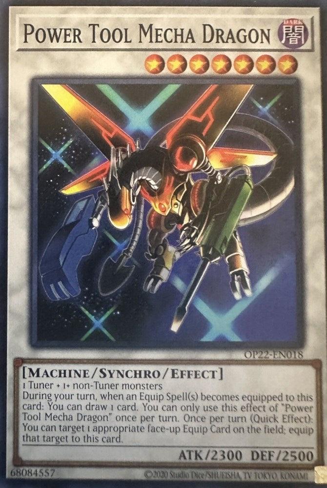 Power Tool Mecha Dragon [OP22-EN018] Common (ONLINE ORDER ONLY)