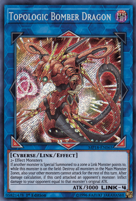Topologic Bomber Dragon [MP18-EN065] Secret Rare (ONLINE ORDER ONLY)