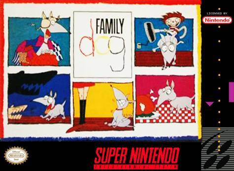 Family Dog (Super Nintendo) (Online Order Only)