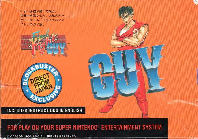 Final Fight Guy (Super Nintendo) (Online Order Only)