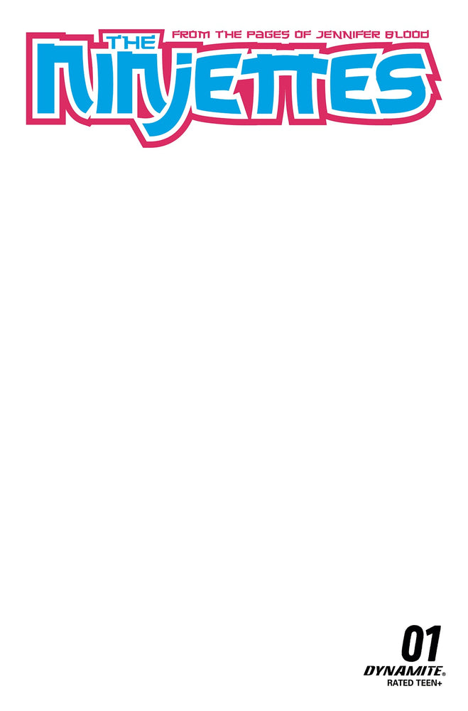 NINJETTES #1 (OF 5) CVR E BLANK AUTHENTIX (09/07/2022) (ONLINE ORDER ONLY)