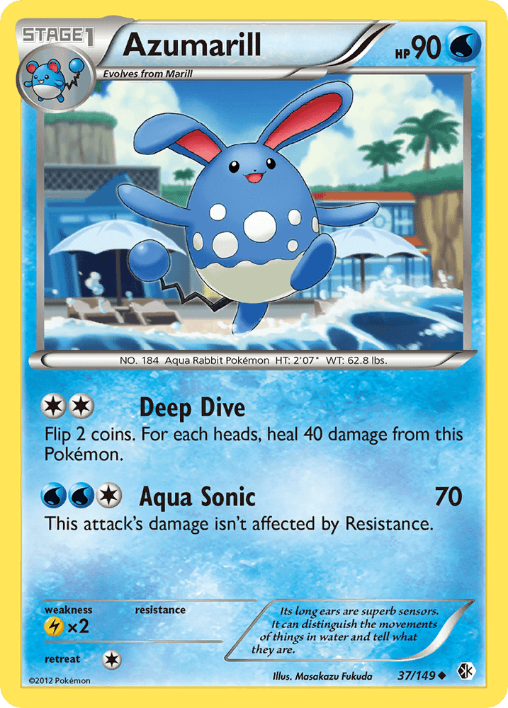 Azumarill (37/149) [Black & White: Boundaries Crossed] (Online Only)