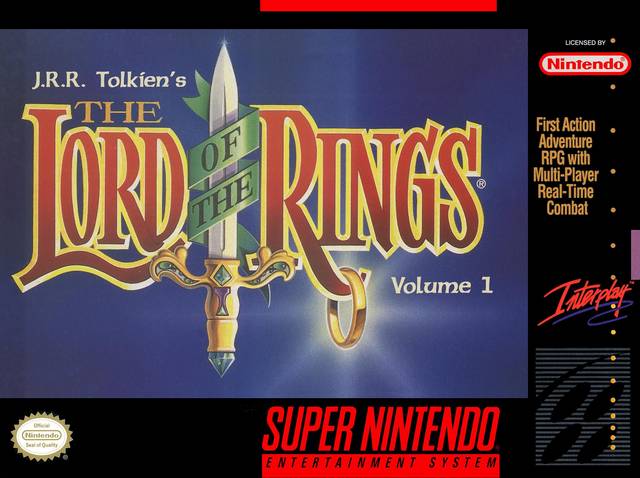J.R.R. Tolkien's The Lord of the Rings: Volume 1 (Super Nintendo) (Online Only)