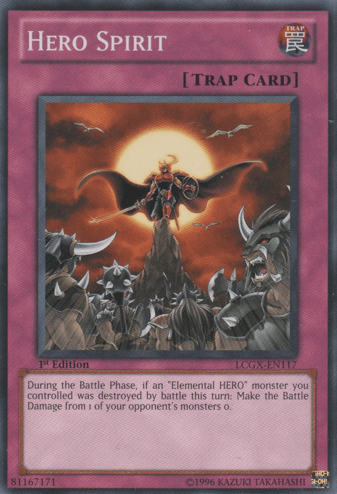 Hero Spirit [LCGX-EN117] Common (ONLINE ORDER ONLY)