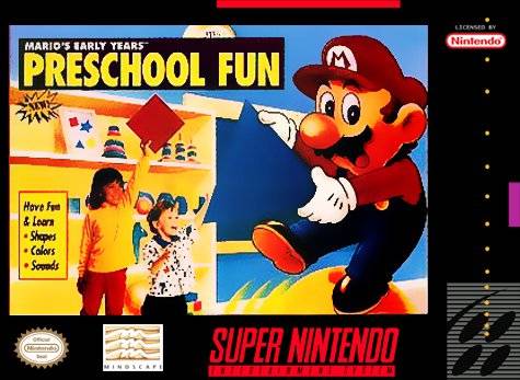Mario's Early Years Preschool Fun (Super Nintendo) (Online Only)