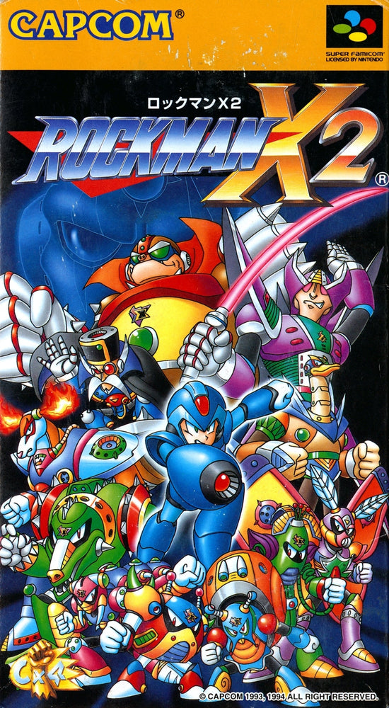 Rockman X2 (Mega Man X2) [Japan Import] (Super Famicom) (ONLINE ORDER ONLY)