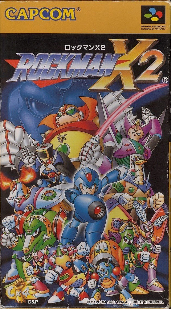 Rockman X2 [Japan Import] (Super Famicom) (ONLINE ORDER ONLY)
