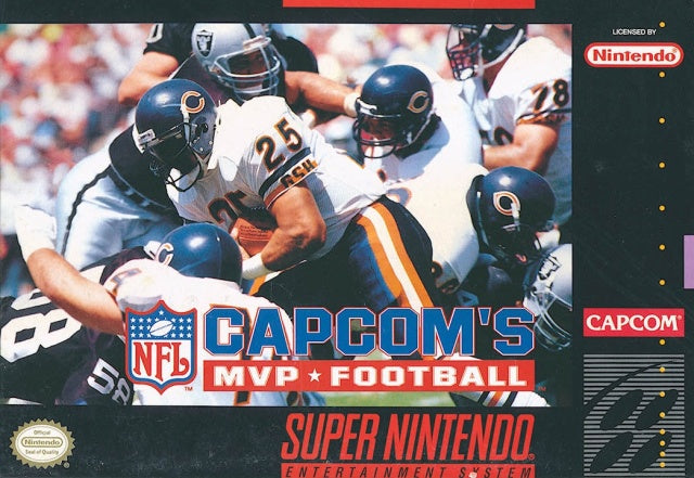 Capcom's MVP Football (Super Nintendo) (Online Only)