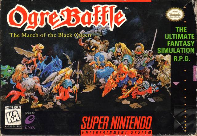 Ogre Battle The March of the Black Queen (Super Nintendo) (Online Only)