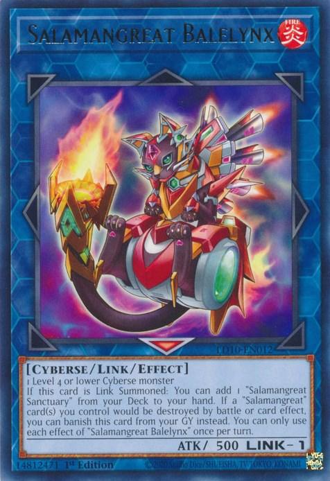 Salamangreat Balelynx [LD10-EN012] Rare (ONLINE ORDER ONLY)