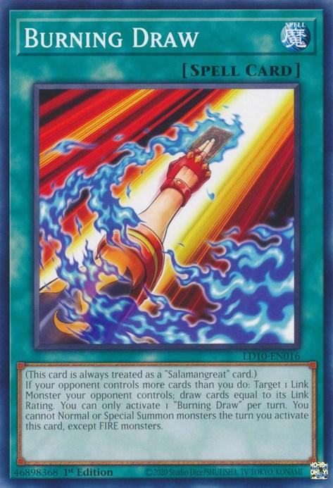 Burning Draw [LD10-EN016] Common (ONLINE ORDER ONLY)