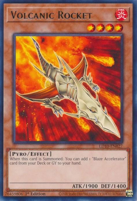 Volcanic Rocket [LD10-EN027] Rare (ONLINE ORDER ONLY)