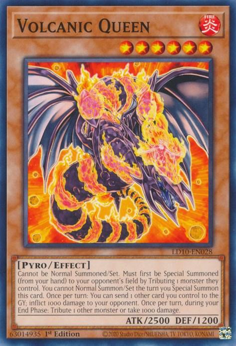 Volcanic Queen [LD10-EN028] Common (ONLINE ORDER ONLY)