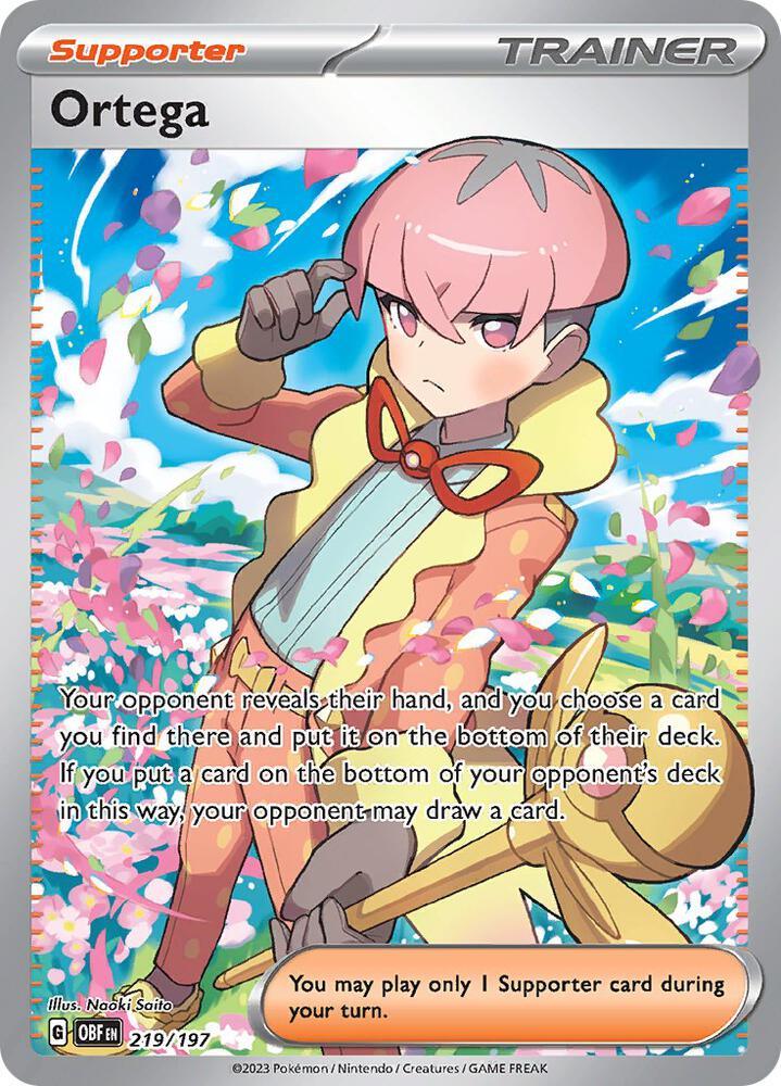 Ortega (219/197) [Scarlet & Violet: Obsidian Flames] (Online Only)
