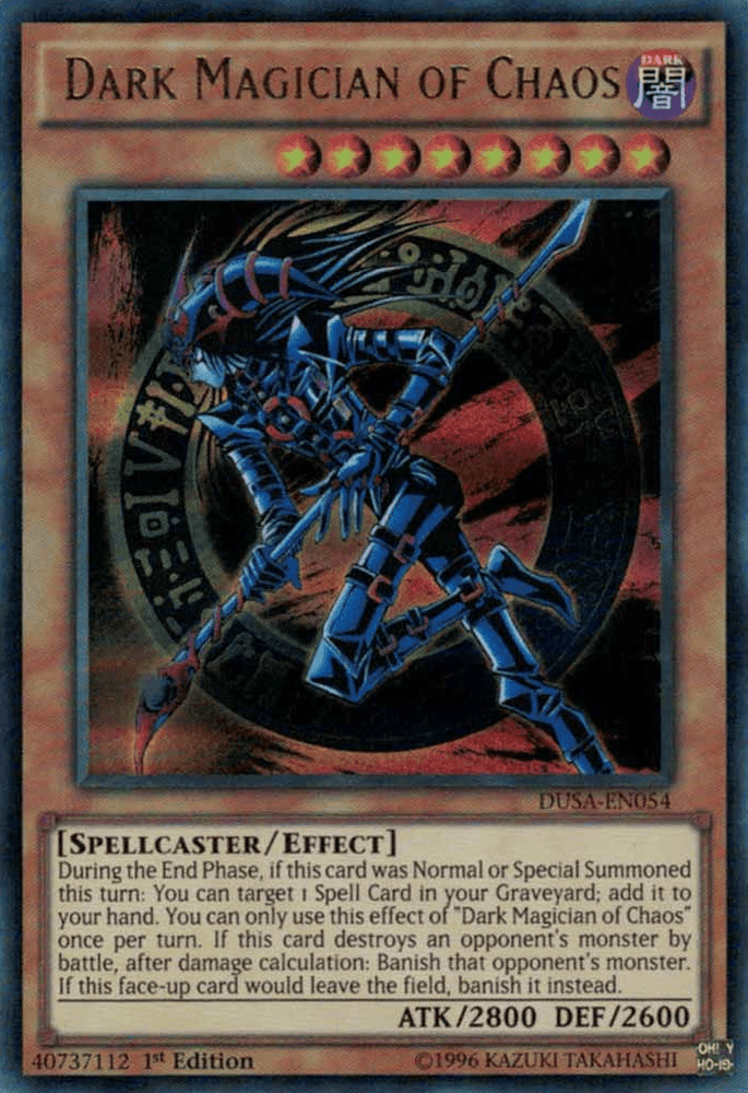 Dark Magician of Chaos [DUSA-EN054] Ultra Rare (ONLINE ORDER ONLY)