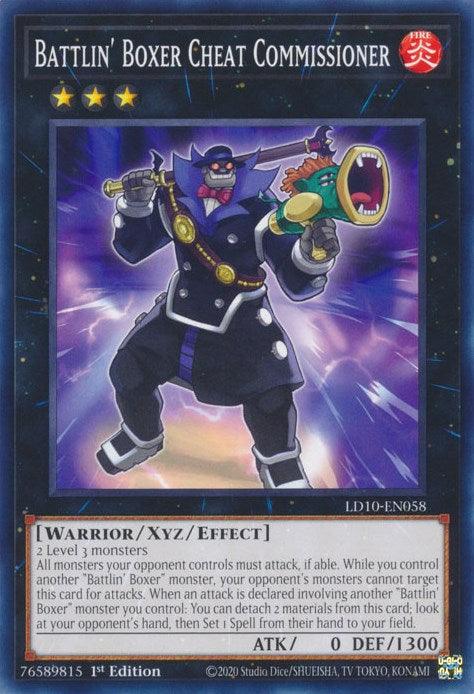 Battlin' Boxer Cheat Commissioner [LD10-EN058] Common (ONLINE ORDER ONLY)
