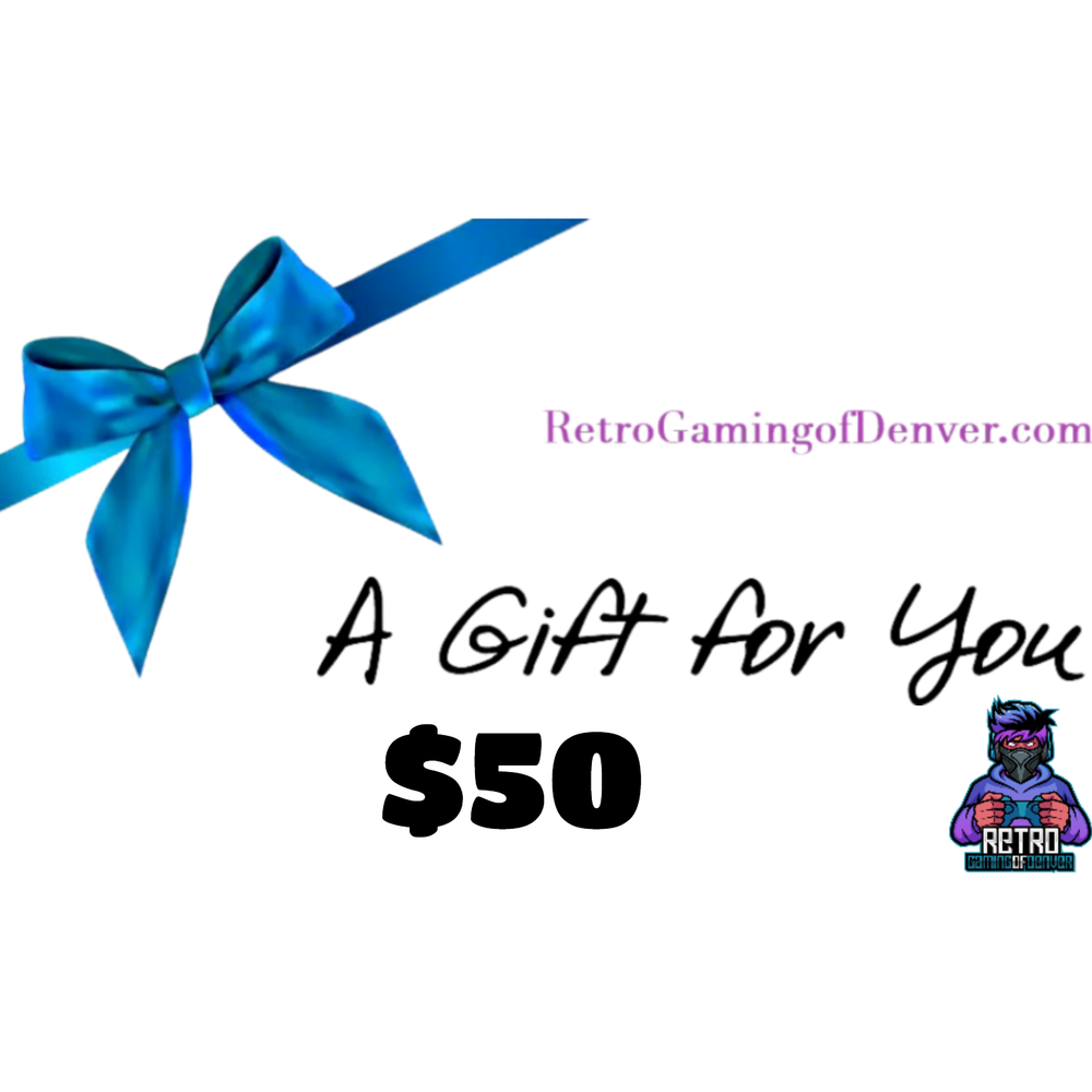 Retro Gaming of Denver Digital Gift Cards (Online Order Only)