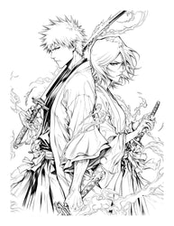 Anime Chronicles: Bankai Unleashed! A Bleach Coloring Book (Volume 7) PDF (ONLINE ORDER ONLY)
