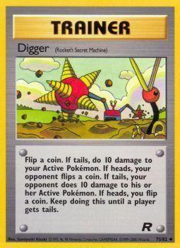 Digger (75/82) [Team Rocket Unlimited] (Online Only)