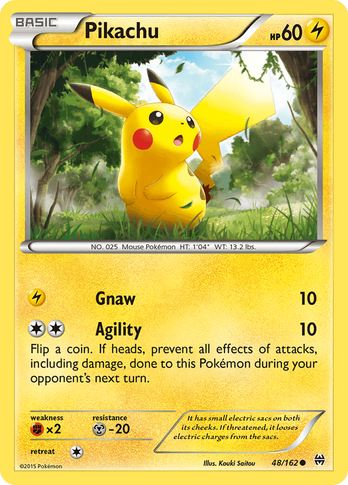 Pikachu (48/162) [XY: BREAKthrough] (Online Only)