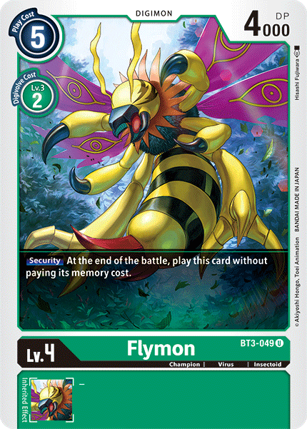Flymon [BT3-049] [Release Special Booster Ver.1.5] (ONLINE ORDER ONLY)