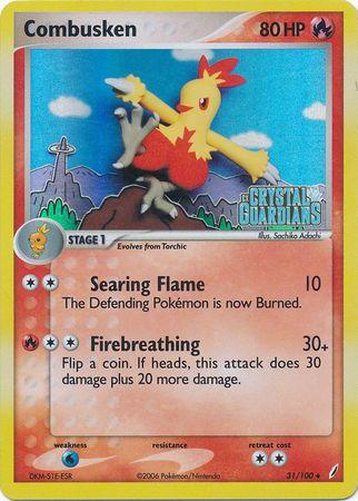 Combusken (31/100) (Stamped) [EX: Crystal Guardians] (Online Only)