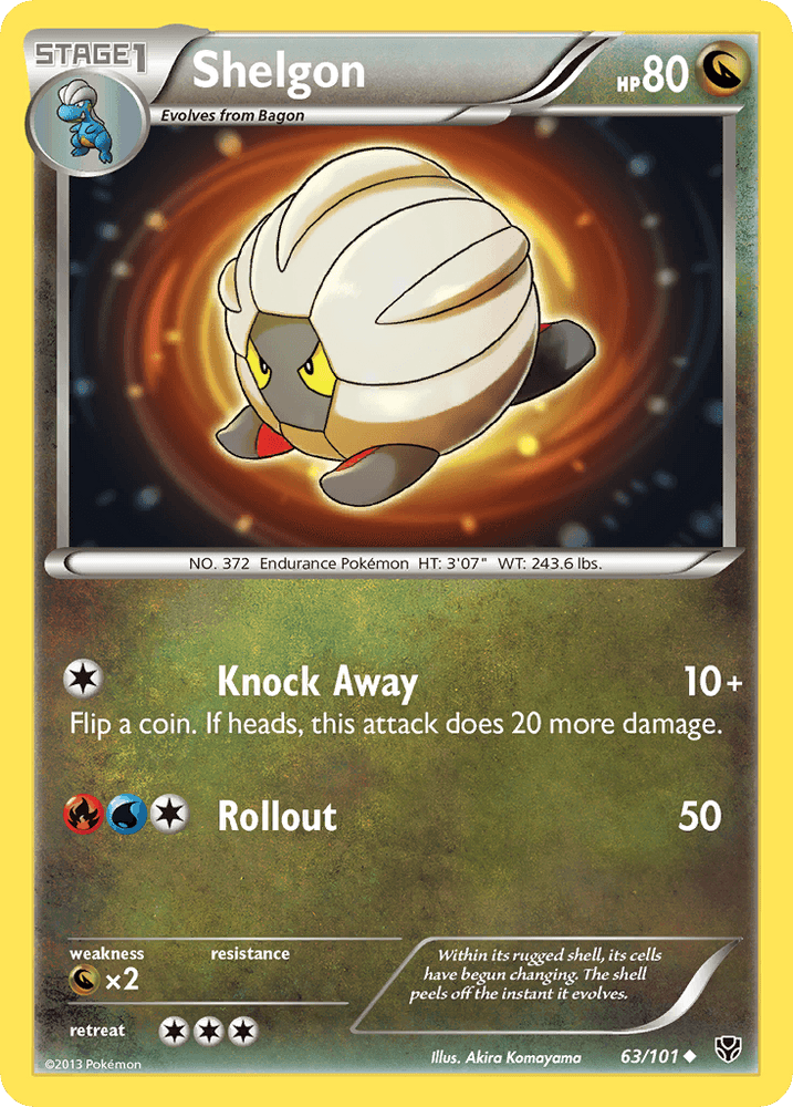 Shelgon (63/101) [Black & White: Plasma Blast] (Online Only)
