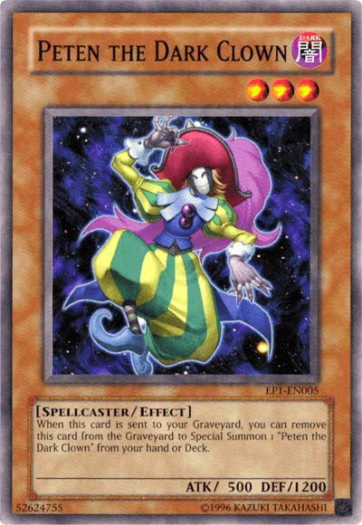 Peten the Dark Clown [EP1-EN005] Common (ONLINE ORDER ONLY)