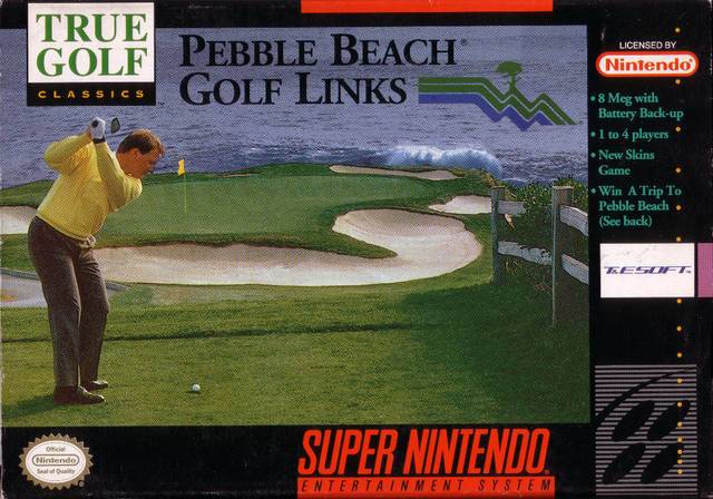 Pebble Beach Golf Links (Super Nintendo) (Online Order Only)