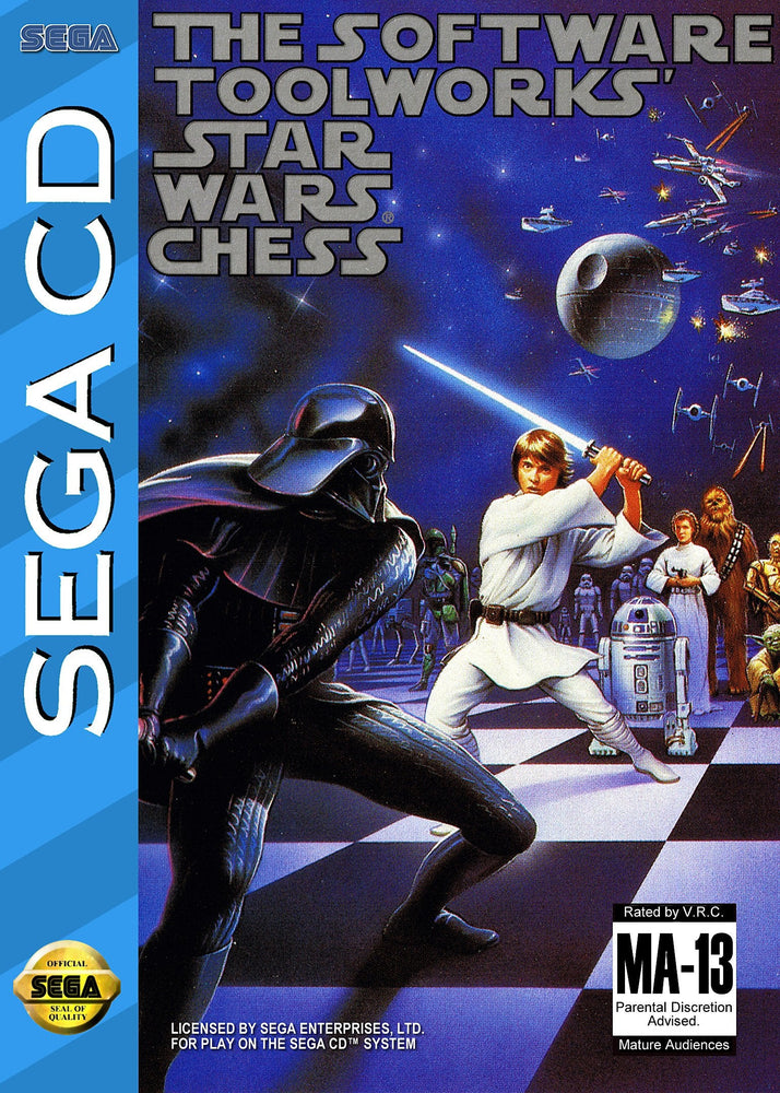 Star Wars Chess (Sega CD) (ONLINE ORDER ONLY)