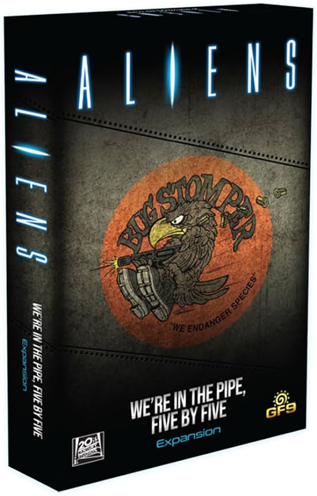 Aliens: We`re in the Pipe, Five by Five Expansion (ONLINE ORDER ONLY)