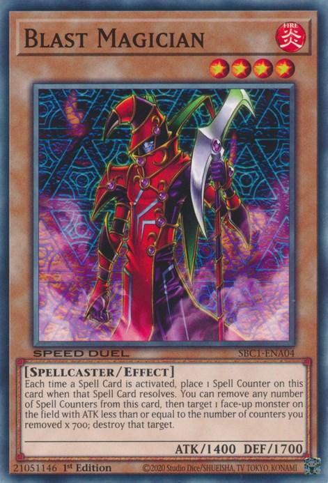 Blast Magician [SBC1-EN004] Common (ONLINE ORDER ONLY)
