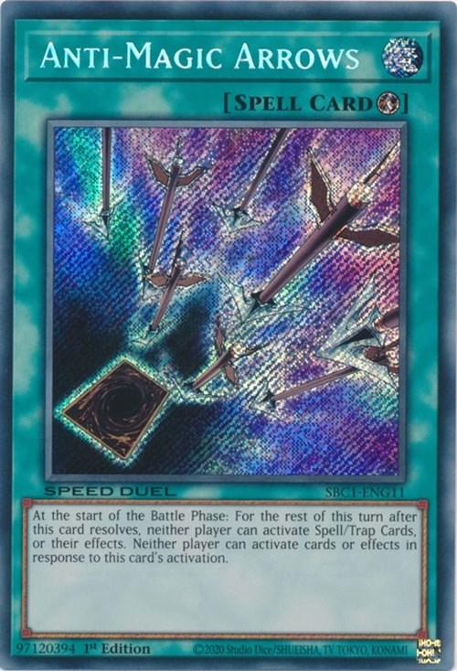 Anti-Magic Arrows [SBC1-ENG11] Secret Rare (ONLINE ORDER ONLY)