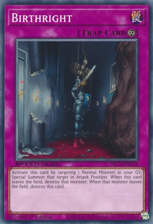 Birthright [SBC1-ENG18] Common (ONLINE ORDER ONLY)