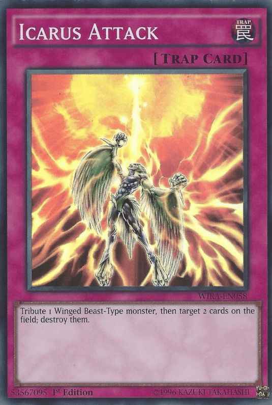 Icarus Attack [WIRA-EN058] Super Rare (ONLINE ORDER ONLY)