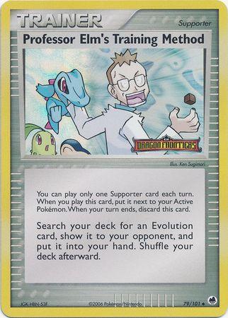 Professor Elm's Training Method (79/101) (Stamped) [EX: Dragon Frontiers] (Online Only)