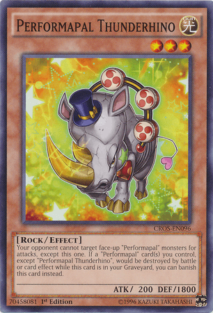 Performapal Thunderhino [CROS-EN096] Common (ONLINE ORDER ONLY)