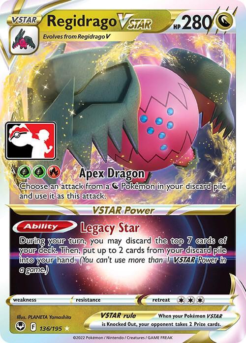 Regidrago VSTAR (136/195) [Prize Pack Series Three] (Online Only)