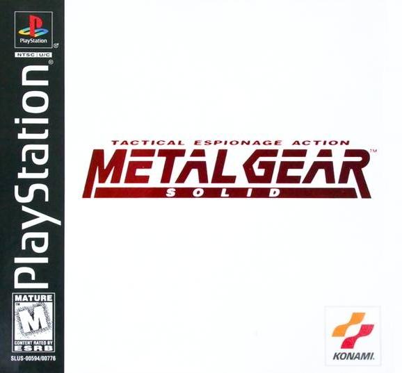 Metal Gear Solid (Playstation) (ONLINE ORDER ONLY)