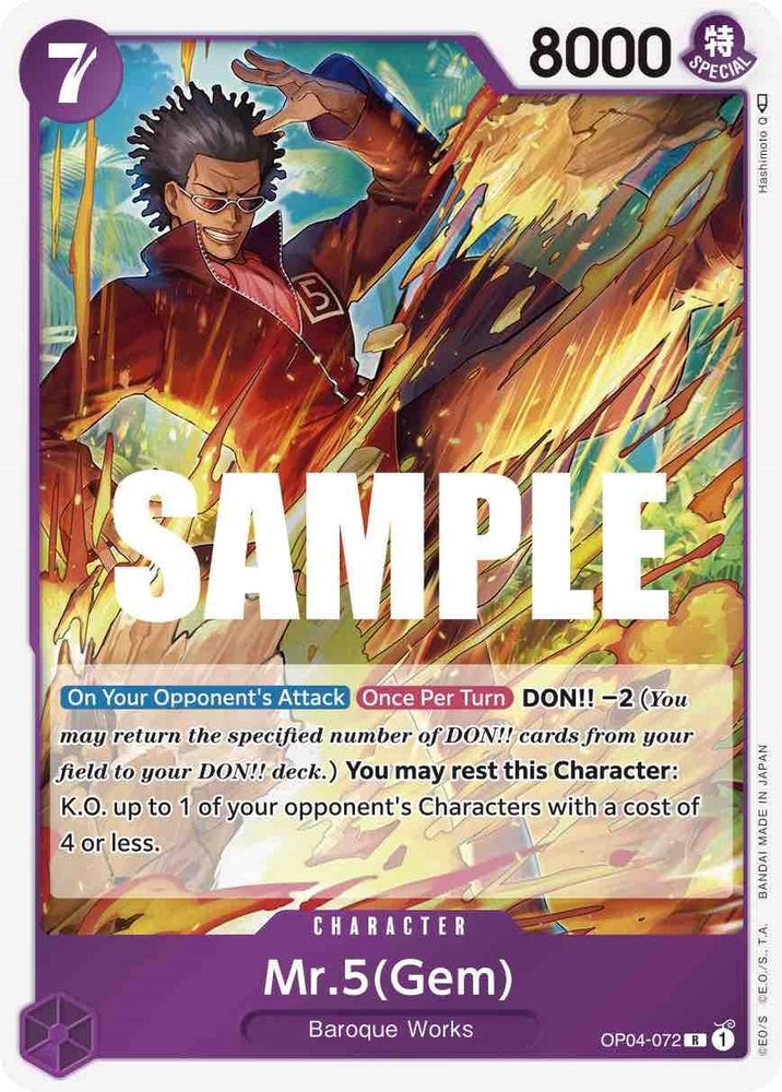 Mr.5(Gem) [Kingdoms of Intrigue] (ONLINE ORDER ONLY)