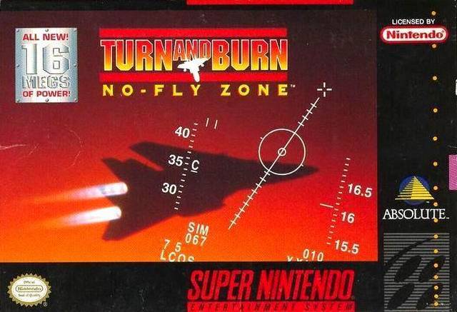Turn and Burn No Fly Zone (Super Nintendo) (Online Order Only)