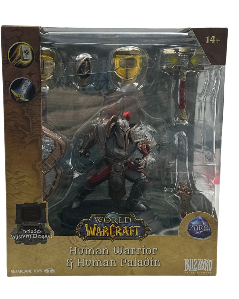 World of Warcraft Human: Paladin/Warrior 6-in Action Figure (Online Order Only)