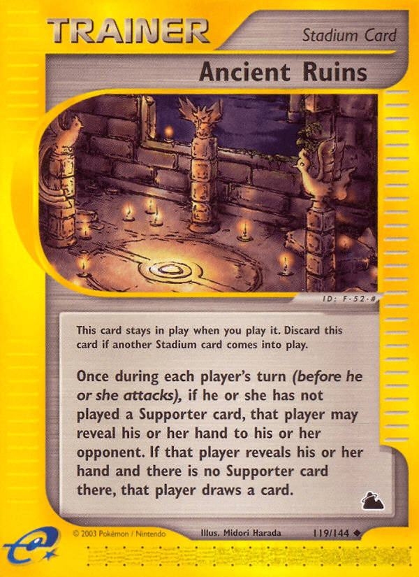 Ancient Ruins (119/144) [Skyridge] (Online Only)