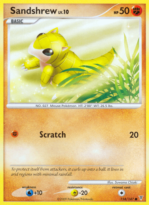 Sandshrew (124/147) [Platinum: Supreme Victors] (Online Only)