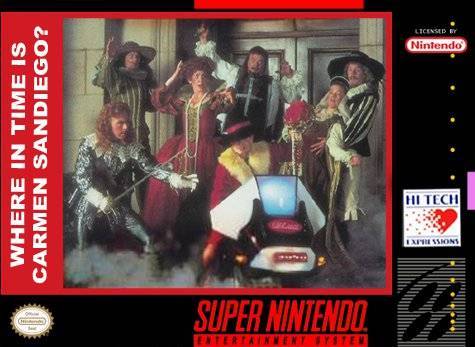 Where in Time is Carmen Sandiego (Super Nintendo) (Online Only)