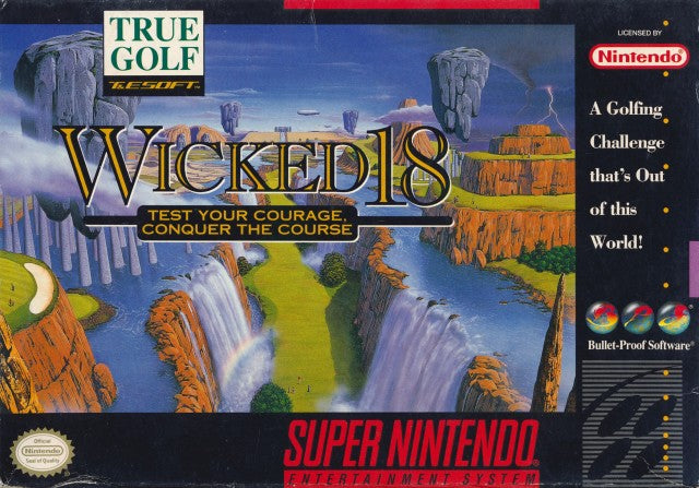 True Golf Classics: Wicked 18 (Super Nintendo) (Online Only)